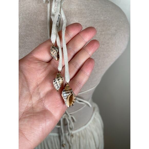 Ixiah Mona Crochet Floral Cutout Ivory White Maxi Dress Size 4 - Picture 9 of 11